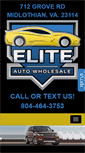 Mobile Screenshot of eliteautowholesale.com